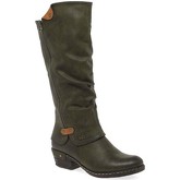 Rieker  Sierra Womens Long Boots  women's High Boots in Green