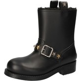 Roberto Cavalli  ankle boots rubber AD190  women's Mid Boots in Black