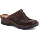 Josef Seibel  Catalonia Cerys Womens Leather Clogs  women's Clogs (Shoes) in Brown