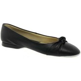 Relax Slippers  Knot Leather Slipper  women's Shoes (Pumps / Ballerinas) in Black