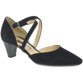 Gabor  Callow Womens Modern Cross Strap Court Shoes  women's Court Shoes in Black