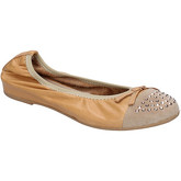 Cruz  ballet flats leather suede AG313  women's Shoes (Pumps / Ballerinas) in Brown