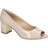 Del Gatto  courts patent leather AG600  women's Court Shoes in Beige