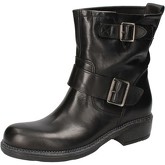 Trend  ankle boots leather AD501  women's Low Ankle Boots in Black