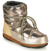 Moon Boot  LOW SAINT MORITZ WP  women's Snow boots in Silver