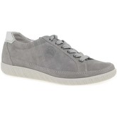 Gabor  Amulet Womens Wide Fit Sneakers  women's Shoes (Trainers) in Grey