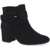 Gabor  Capri Womens Chunky Buckle Detail Ankle Boots  women's Low Ankle Boots in Black