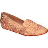 Eddy Daniele  ballet flats leather strass ax687  women's Shoes (Pumps / Ballerinas) in Orange