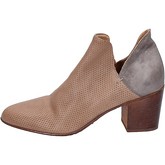 Moma  ankle boots leather  women's Low Ankle Boots in Grey