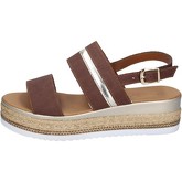 Sara  sandals synthetic leather  women's Sandals in Brown