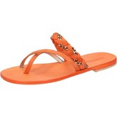 Eddy Daniele  sandals suede aw171  women's Sandals in Orange