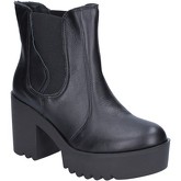 J. K. Acid  ankle boots leather BX755  women's Low Ankle Boots in Black