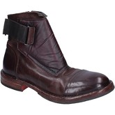 Moma  ankle boots leather textile  women's Mid Boots in Brown