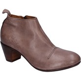 Moma  ankle boots leather BT155  women's Low Ankle Boots in Brown
