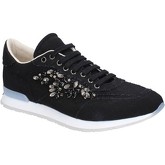 Twin Set  TWIN-SET sneakers textile AB889  women's Shoes (Trainers) in Black