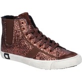 Date  sneakers bronze glitter AB543  women's Shoes (High-top Trainers) in Other