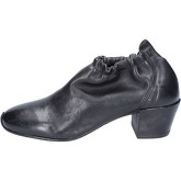 Moma  ankle boots leather  women's Low Ankle Boots in Black