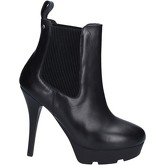 Reve D'un Jour  REVE ankle boots leather textile BZ466  women's Low Ankle Boots in Black