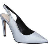 Olga Rubini  courts leather BY319  women's Court Shoes in Silver