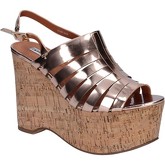 Emanuélle Vee  sandals rame leather BY145  women's Sandals in Multicolour
