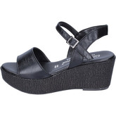 David Haron  Sandals Leather  women's Sandals in Black