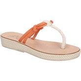 Eddy Daniele  sandals rope aw672  women's Sandals in White