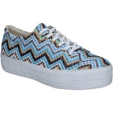 Cult  sneakers rafia BZ266  women's Shoes (Trainers) in Multicolour