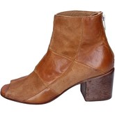 Moma  ankle boots leather suede  women's Low Ankle Boots in Brown