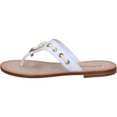 Eddy Daniele  sandals leather aw331  women's Sandals in White