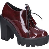Olga Rubini  ankle boots burgundy patent leather BX808  women's Low Boots in Red