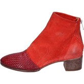 Moma  ankle boots suede leather  women's Low Ankle Boots in Red