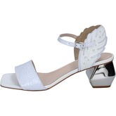 Jeannot  Sandals Leather Shiny leather  women's Sandals in White