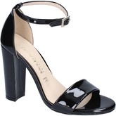 Olga Rubini  sandals patent leather BY300  women's Sandals in Black