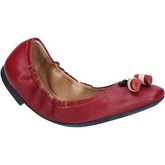 Bally Shoes  ballet flats leather BY33  women's Shoes (Pumps / Ballerinas) in Red