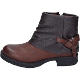 Francescomilano  ankle boots synthetic leather  women's Low Ankle Boots in Brown