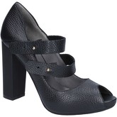 Le Marrine  courts leather BY730  women's Court Shoes in Black