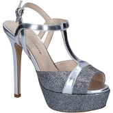 Guido Sgariglia  sandals textile leather BZ313  women's Sandals in Silver