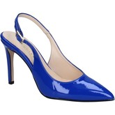 Olga Rubini  sandals patent leather BY285  women's Sandals in Blue