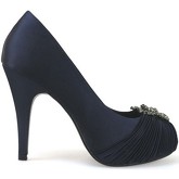 Haute Couture  courts satin AM868  women's Court Shoes in Blue