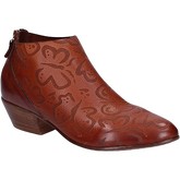 Moma  ankle boots leather AB421  women's Low Boots in Brown