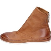 Moma  ankle boots leather  women's Low Ankle Boots in Brown