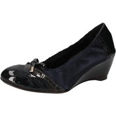 Calpierre  courts suede patent leather AD573  women's Court Shoes in Blue
