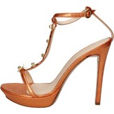 Eddy Daniele  sandals leather ax618  women's Sandals in Orange
