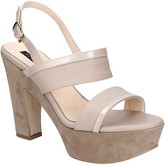 Albano  sandals leather suede BZ609  women's Sandals in Beige