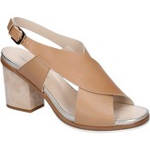 Guido Sgariglia  sandals leather platinum BZ317  women's Sandals in Brown
