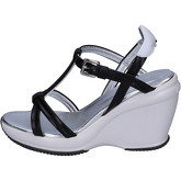 Hogan  Sandals Leather  women's Sandals in Black