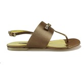 Manas  sandals satin swarovski AH917  women's Sandals in Brown