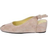 Angels  wedges suede at324  women's Sandals in Beige