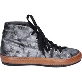 Moma  sneakers leather  women's Shoes (High-top Trainers) in Grey