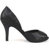 Haute Couture  courts textile AM867  women's Sandals in Black